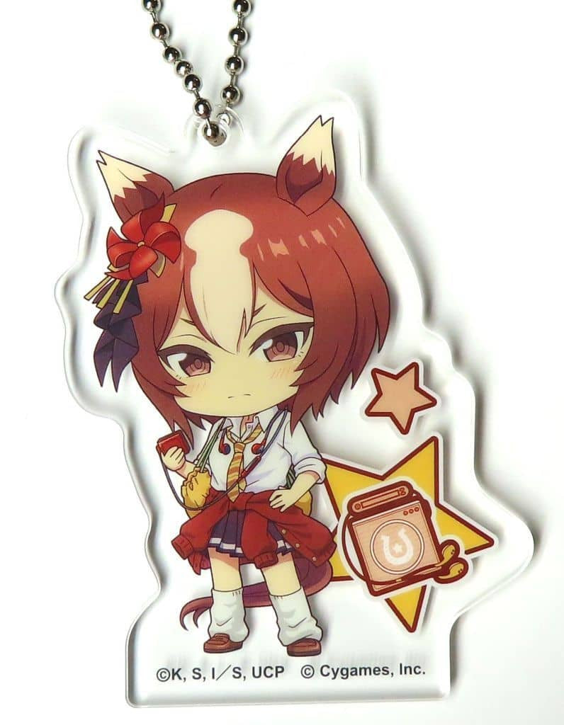 Yaeno Muteki Acrylic Keychain - Umamusume: Cinderella Gray Entertainment Kuji Prize (Approx. 58×72mm) Pre-owned
