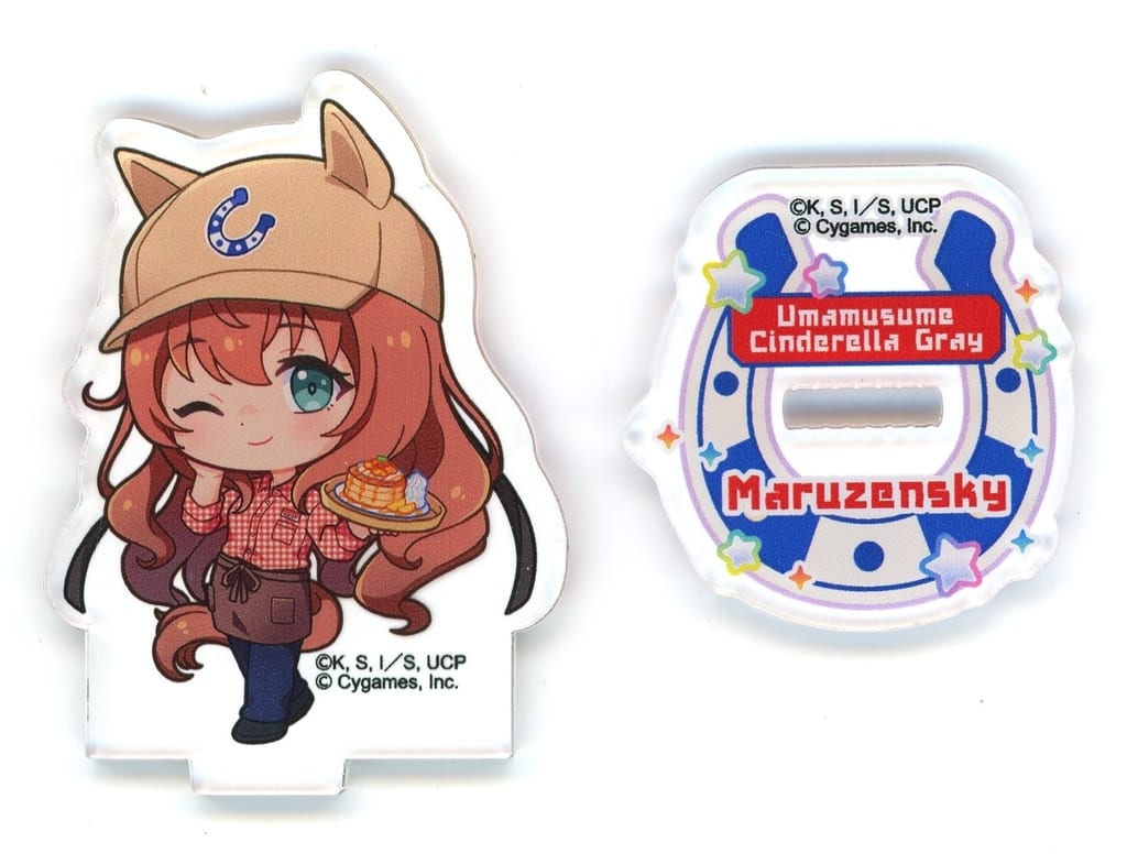 Maruzensky Trading Acrylic Stand - Umamusume: Cinderella Gray × Sweets Paradise Collaboration (Inoue Shoji, Approx. 65mm, Pre-owned)