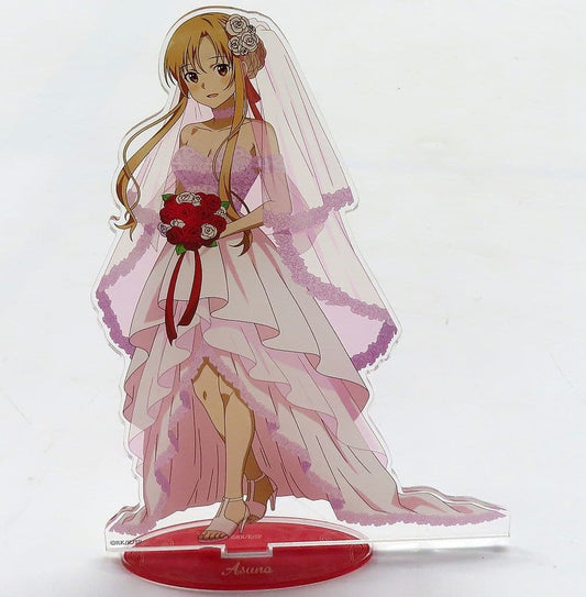 Asuna Yuuki Large Acrylic Stand Wedding Dress Ver. - Sword Art Online