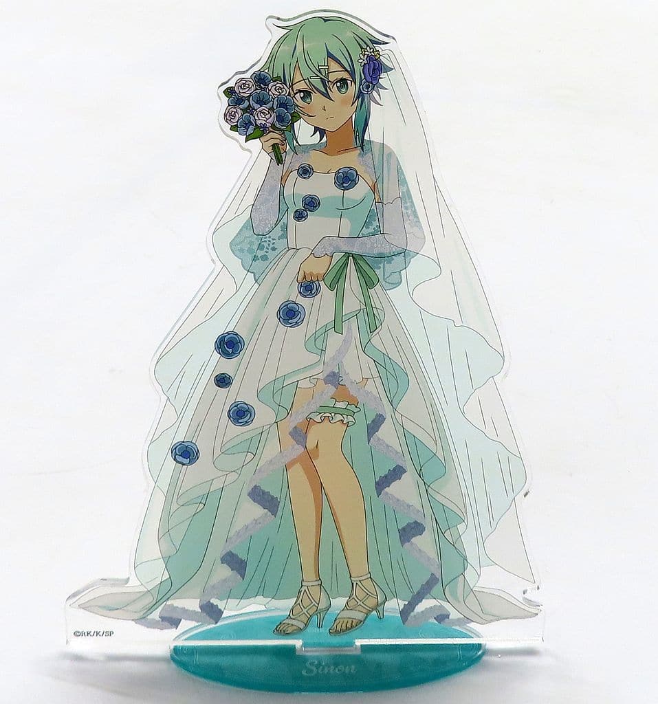 Sinon Acrylic Stand (Large) Wedding Dress Ver. Sword Art Online