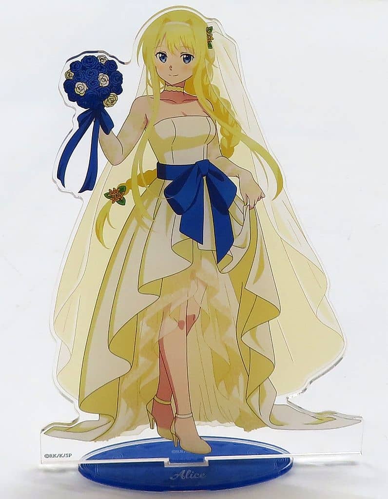 Alice Zuberg Synthesis Thirty Large Acrylic Stand Wedding Dress Ver.