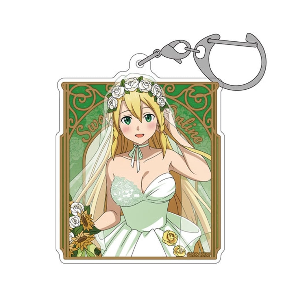 Leafa Acrylic Multi Keychain Wedding Dress Ver. - Sword Art Online