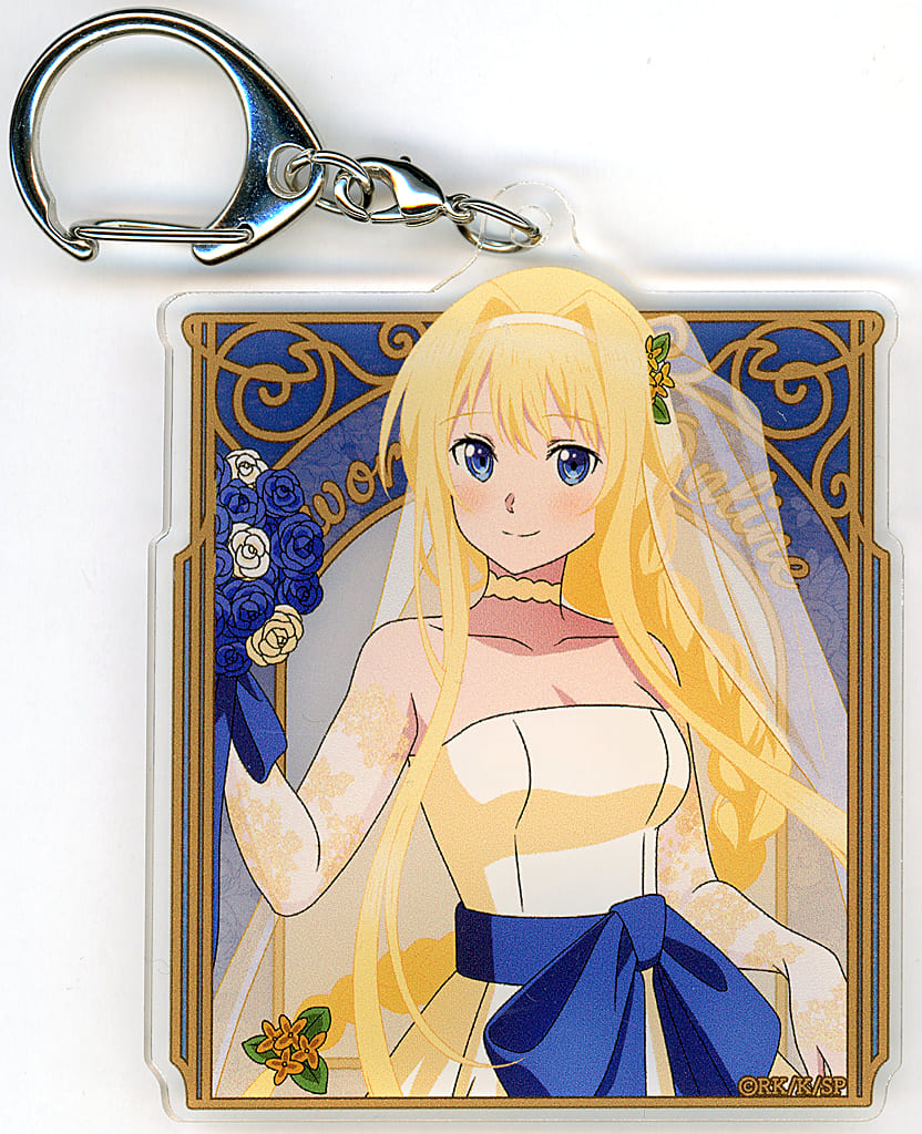 Alice Zuberg Synthesis Thirty Acrylic Multi Keychain Wedding Dress Ver.