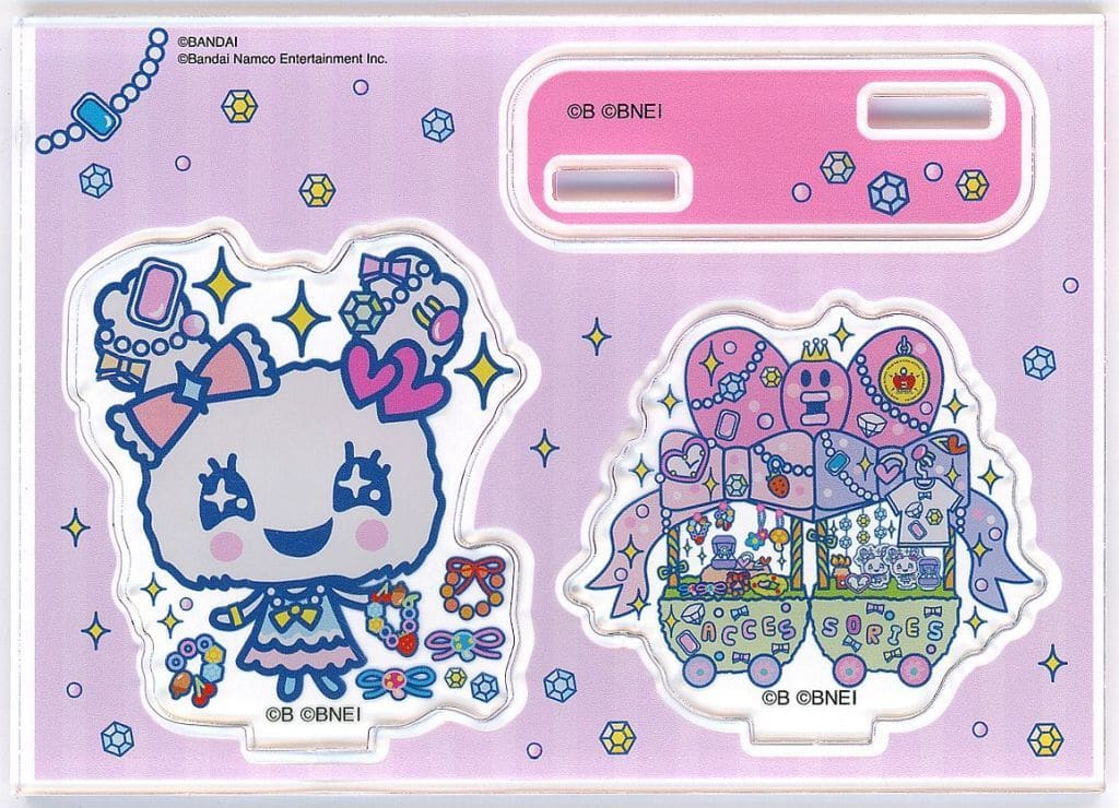 Loveli Layered Acrylic Stand - Tamagotchi's Puchipuchi Omisetchi