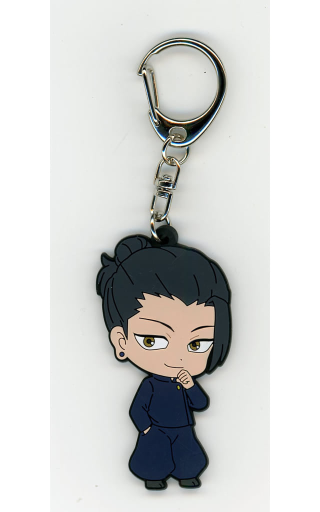 Suguru Geto Rubber Keychain - Jujutsu Kaisen Movie Compilation Theater Goods (Toho) - Pre-owned Approx. 4 x 6 cm