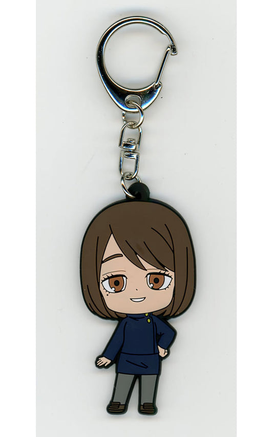Shoko Ieiri Rubber Keychain - Jujutsu Kaisen Movie Compilation Theater Goods (Approx. 4 x 6 cm, Rubber, Toho) Pre-owned