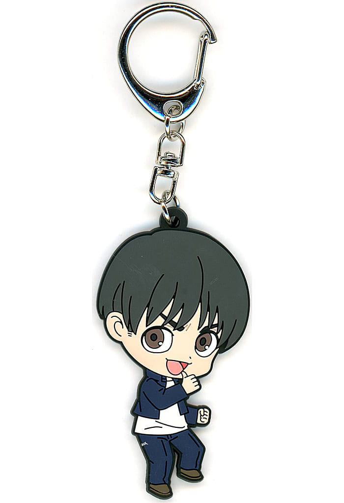 Yu Haibara Rubber Keychain - Jujutsu Kaisen Movie Compilation "Hidden Inventory / Premature Death" Theater Goods (Approx. 4 x 6 cm, Rubber, Pre-owned)