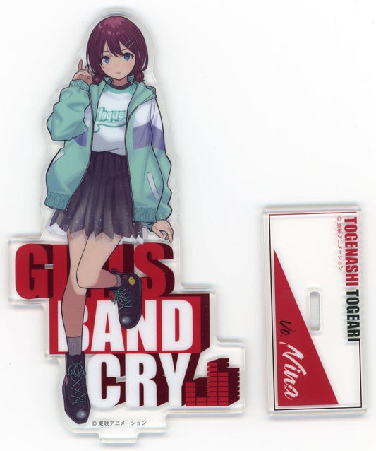 Nina Iseri Acrylic Stand Girls Band Cry FamilyMart Limited