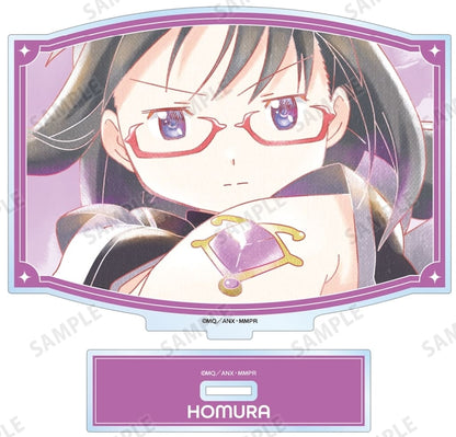 Homura Akemi Ani-Art aqua label BIG Acrylic Stand ver.A - Puella Magi Madoka Magica the Movie: Rebellion (ARMA BIANCA, Pre-owned)
