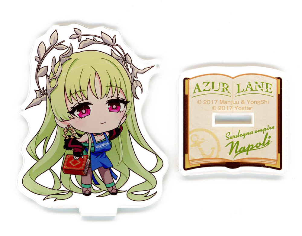Napoli Azur Lane × Village Vanguard Deformed Acrylic Stand