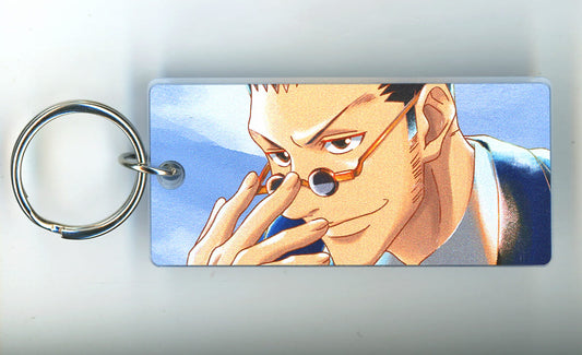 Leorio Paradinight Acrylic Key Tag - HUNTER×HUNTER Ani-Art Animate Fair in 2025 Trading Ani-Art aqua label Vol.2 (ARMA BIANCA) Approx. 65 x 30 mm - Pre-owned