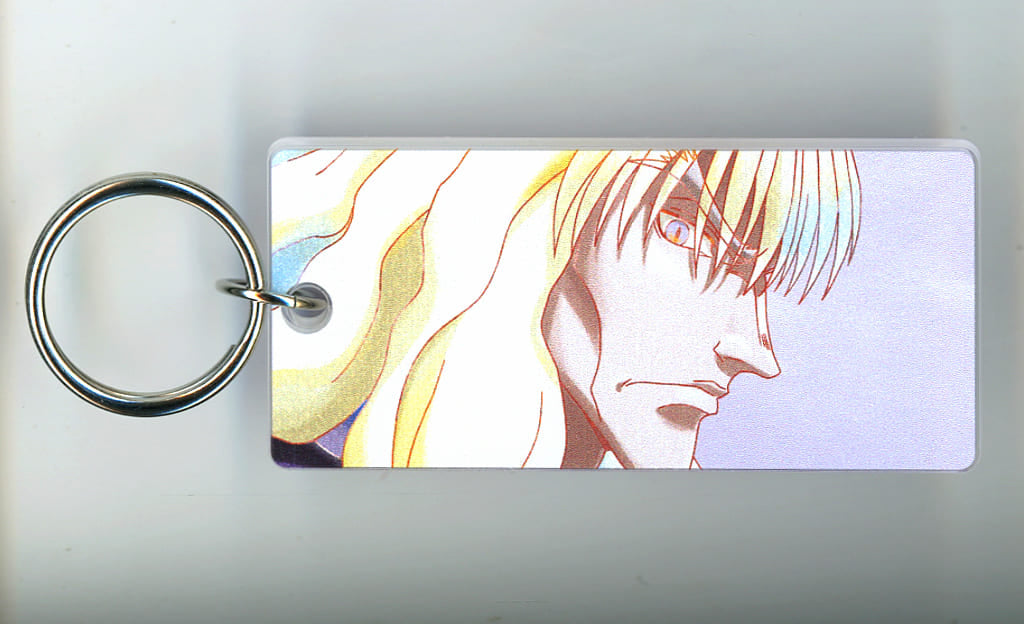 Silva Zoldyck Acrylic Key Tag - HUNTER×HUNTER Ani-Art Animate Fair in 2025 Trading Ani-Art aqua label Vol.2 (ARMA BIANCA, Approx. 65 x 30 mm)