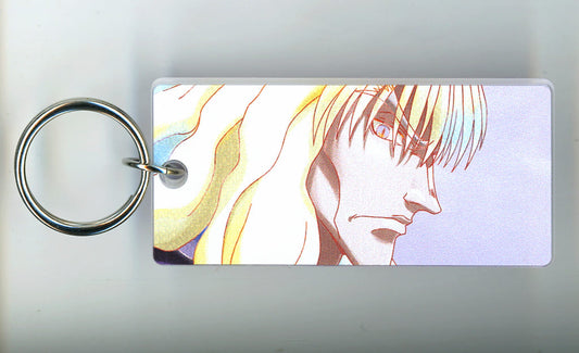 Silva Zoldyck Acrylic Key Tag - HUNTER×HUNTER Ani-Art Animate Fair in 2025 Trading Ani-Art aqua label Vol.2 (ARMA BIANCA, Approx. 65 x 30 mm)