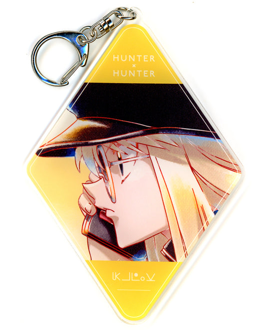 Kurapika BIG Acrylic Keychain (Ani-Art aqua label Vol.2) - HUNTER×HUNTER Animate Fair in 2025 - ARMA BIANCA - Approx. 13.5 x 9.4 cm (Pre-owned)