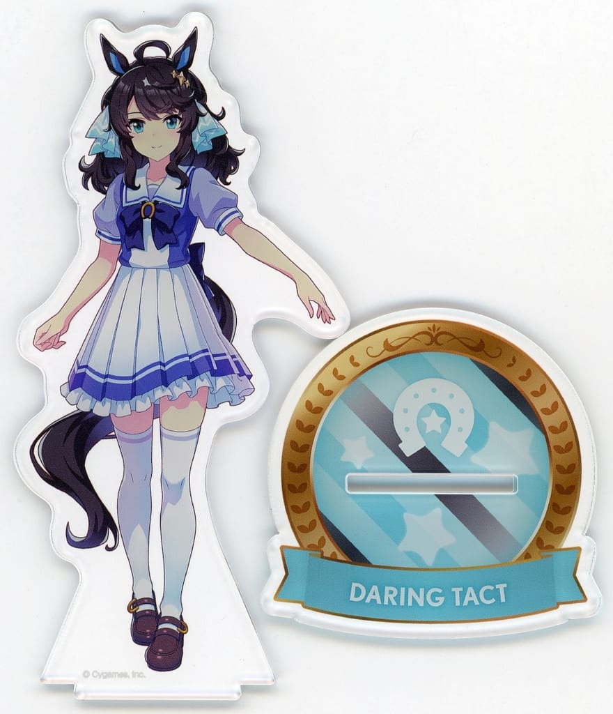 Daring Tact Official Acrylic Stand (Uniform Ver.) — Umamusume Pretty Derby 6th EVENT The New Frontier — Cygames — ~13cm (Pre-owned)