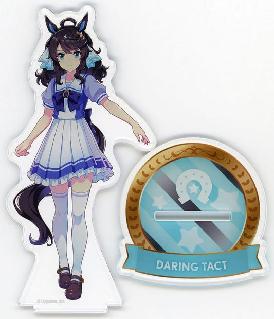 Daring Tact Official Acrylic Stand (Uniform Ver.) — Umamusume Pretty Derby 6th EVENT The New Frontier — Cygames — ~13cm (Pre-owned)