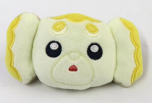 Pokémon Face Plush Clip (Random Single Item) - Jigglypuff / Snorlax / Pawmi / Papimocchi Face Clip by Banpresto (Approx. 5–9 cm)