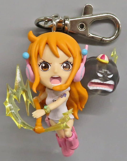 Nami Figure Keyholder Vol.7 - One Piece (Egghead Outfit) Approx. 5 cm - Banpresto Prize Keychain