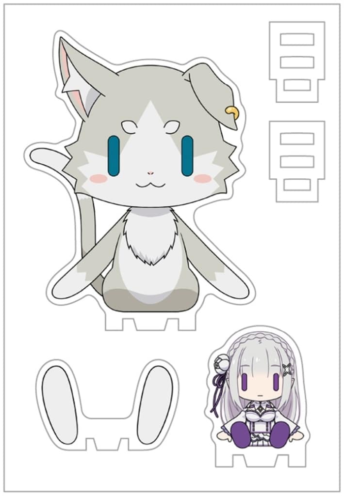 Puck Sitting Mascot! Acrylic Stand - Re:ZERO 3rd Season