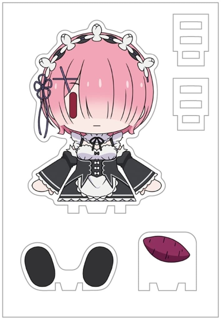 Ram Sitting Mascot! Acrylic Stand Re:ZERO 3rd Season