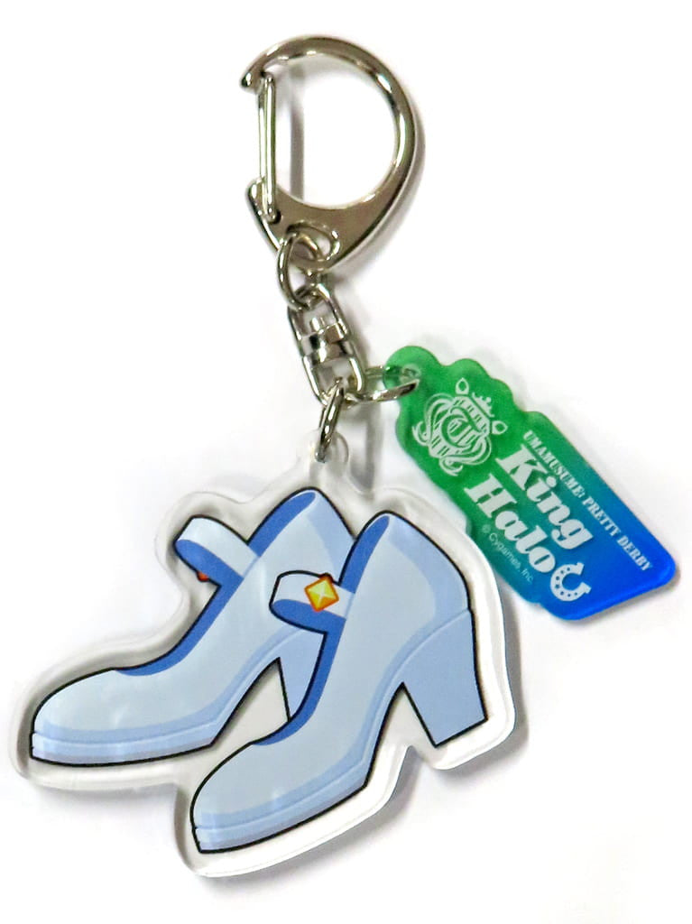 King Halo Acrylic Trading Keyholder Vol.2 - Umamusume Pretty Derby 6th EVENT “The New Frontier” Official Victory Shoes Design (Cygames, Pre-owned)