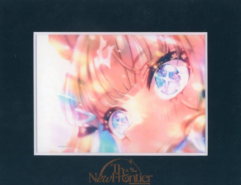 Almond Eye Official Hologram Charafine Mat - Umamusume Pretty Derby
