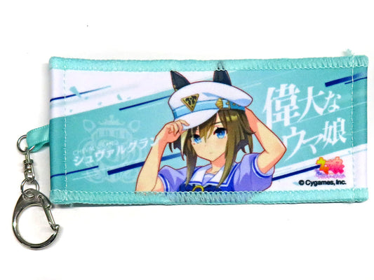 Cheval Grand Mini Rally Towel Keyholder - Umamusume Pretty Derby 6th EVENT The New Frontier Official Mini Support Towel Keychain (Cygames, ~11cm, Used)