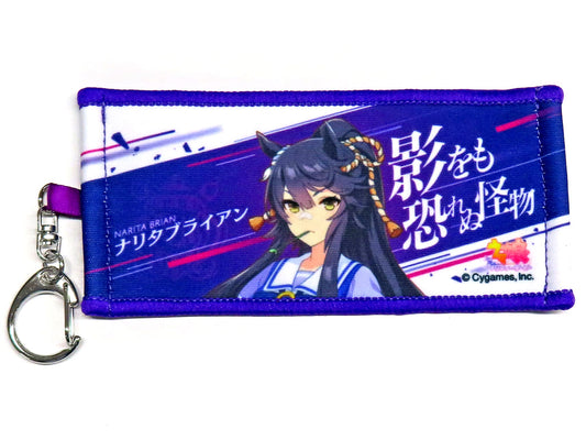 Narita Brian Official Mini Cheer Towel Keyholder - Umamusume Pretty Derby 6th EVENT The New Frontier (Cygames, ~11cm)