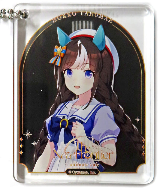 Hokko Tarumae Trading Acrylic Plate Keychain C-Group - Umamusume: Pretty Derby 6th EVENT The New Frontier × animate cafe (Animate)