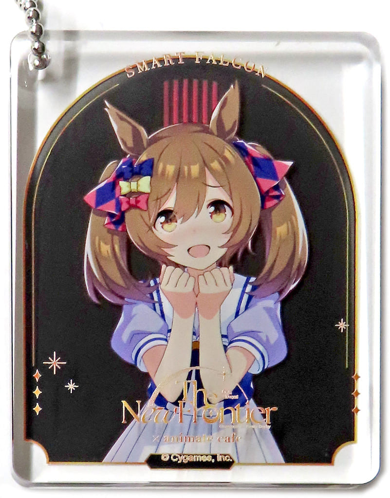 Smart Falcon Trading Acrylic Plate Keychain D Group - Umamusume: Pretty Derby 6th EVENT The New Frontier × animate cafe CoLotta (Animate)