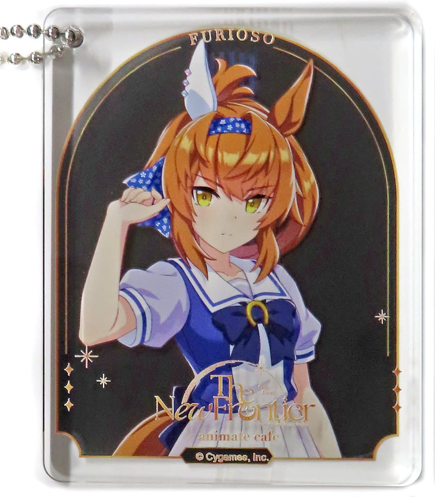 Furioso Trading Acrylic Plate Keychain D Group - Umamusume: Pretty Derby 6th EVENT The New Frontier × animate cafe CoLotta (Animate)