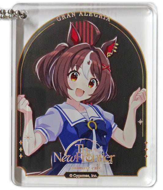Gran Alegria Trading Acrylic Plate Keychain (CoLotta D Group) - Umamusume: Pretty Derby 6th EVENT The New Frontier × animate cafe (Animate, Pre-owned)