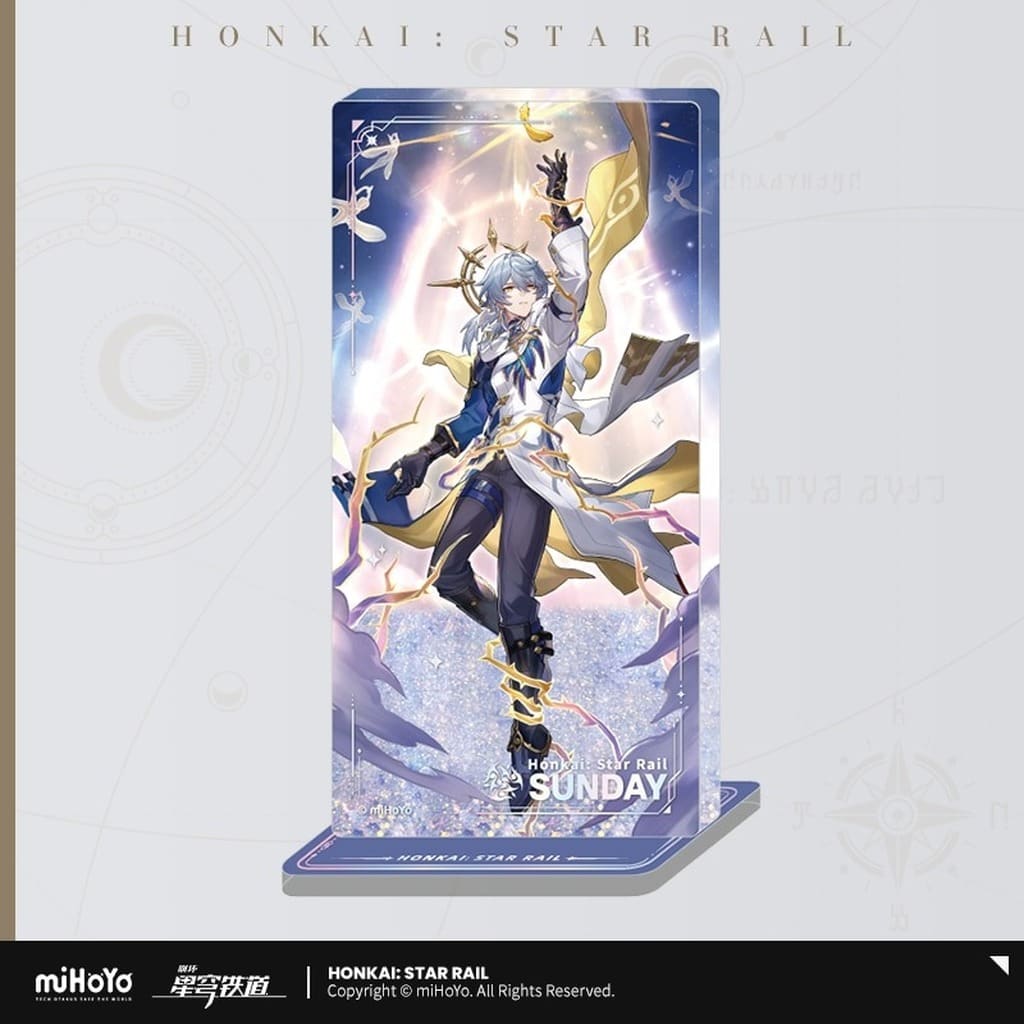 Sunday Glitter Acrylic Stand - Honkai: Star Rail
