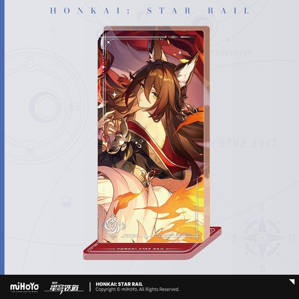 Honkai: Star Rail Light Cone Series Glitter Acrylic Stand