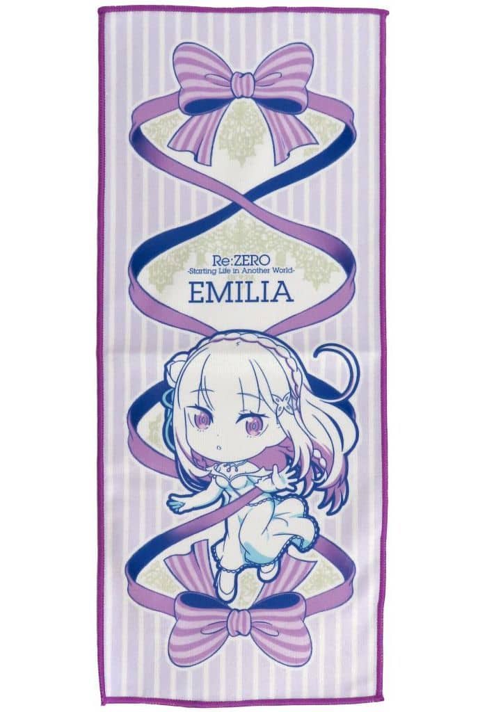 Emilia:Zero Face Towel Ichiban Kuji F Prize