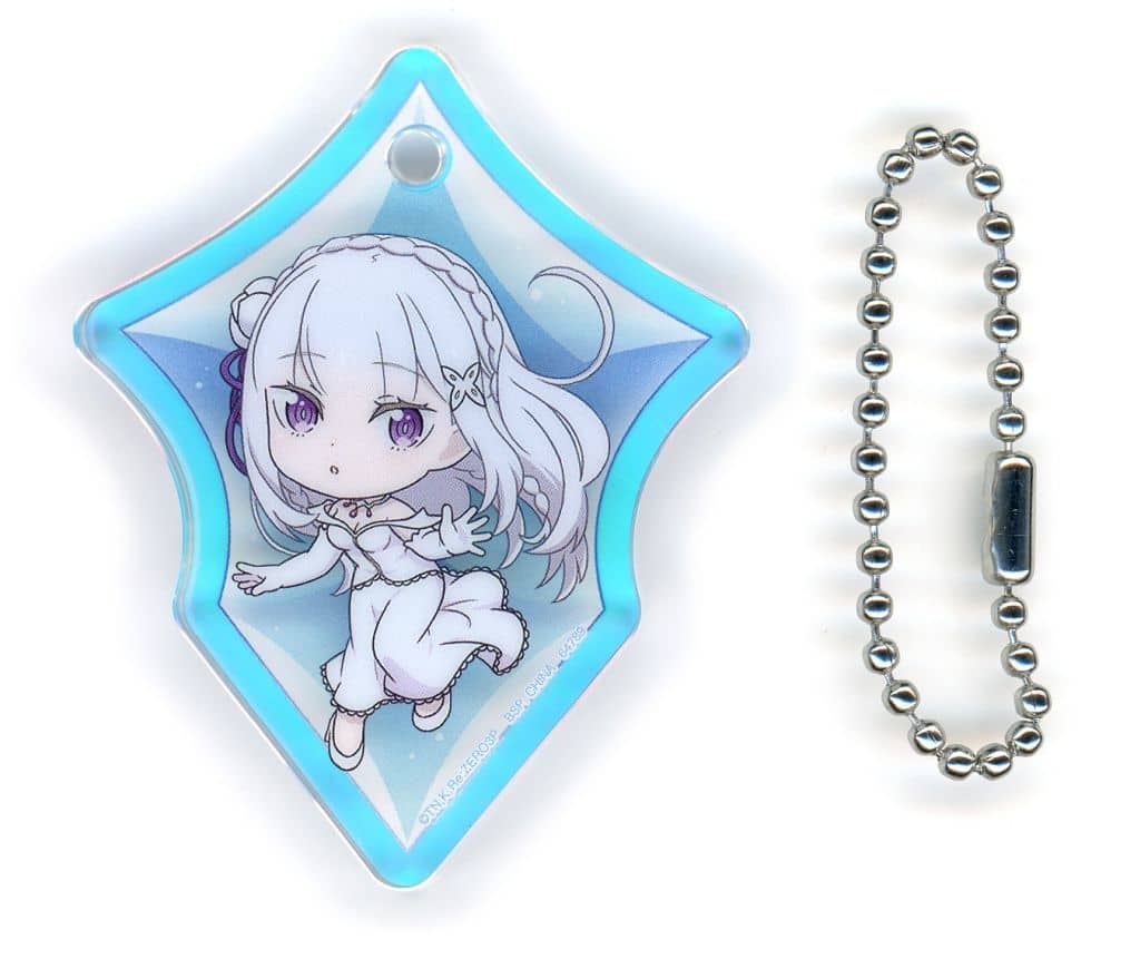 Emilia Acrylic Charm Re:ZERO -Starting Life in Another World- G Prize
