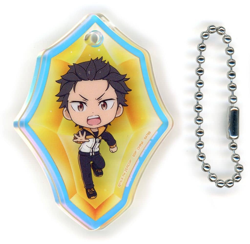 Natsuki Subaru Acrylic Charm Re:Zero Ichiban Kuji G Prize