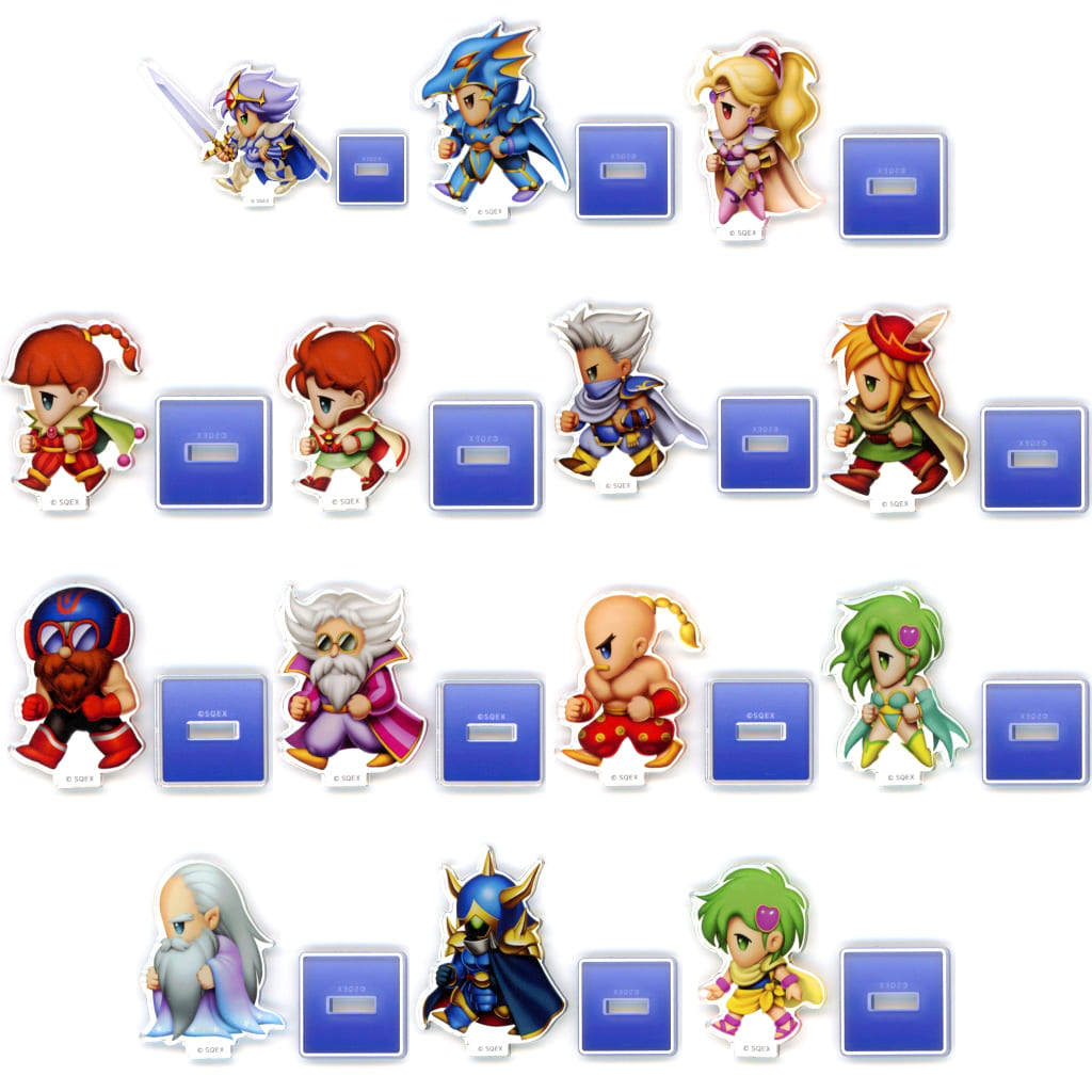 Final Fantasy IV Mini Acrylic Stand Collection Complete 14-Piece Set