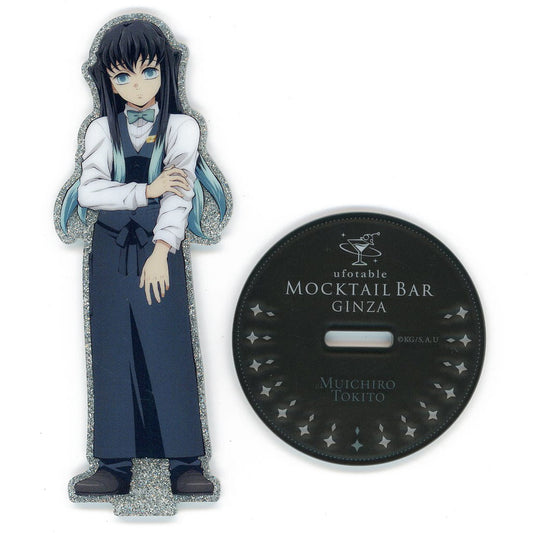 Muichiro Tokito Double-Sided Acrylic Stand - Demon Slayer: Kimetsu no Yaiba × ufotable MOCKTAIL BAR GINZA (Pre-owned, Approx. 42–67 mm)