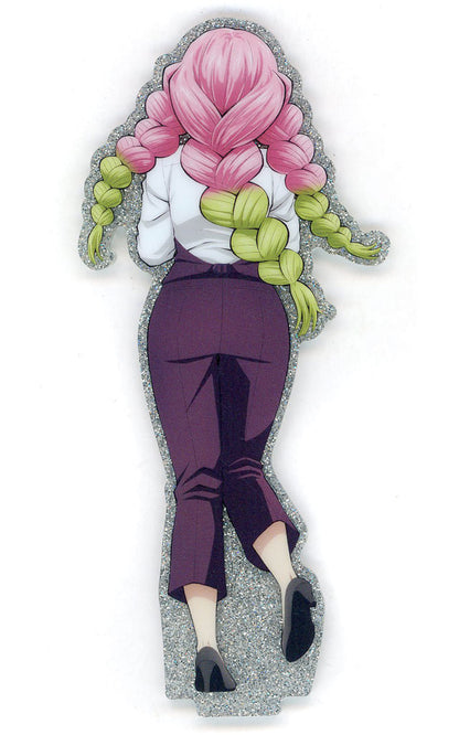 Mitsuri Kanroji Double-Sided Acrylic Stand - Demon Slayer: Kimetsu no Yaiba (ufotable MOCKTAIL BAR GINZA, Pre-owned, Approx. 42–67 mm)