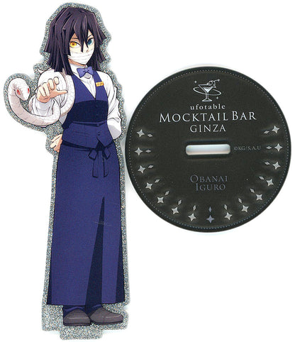 Obanai Iguro Double-Sided Acrylic Stand - Demon Slayer: Kimetsu no Yaiba × ufotable Mocktail Bar Ginza (Approx. 42–67 mm)