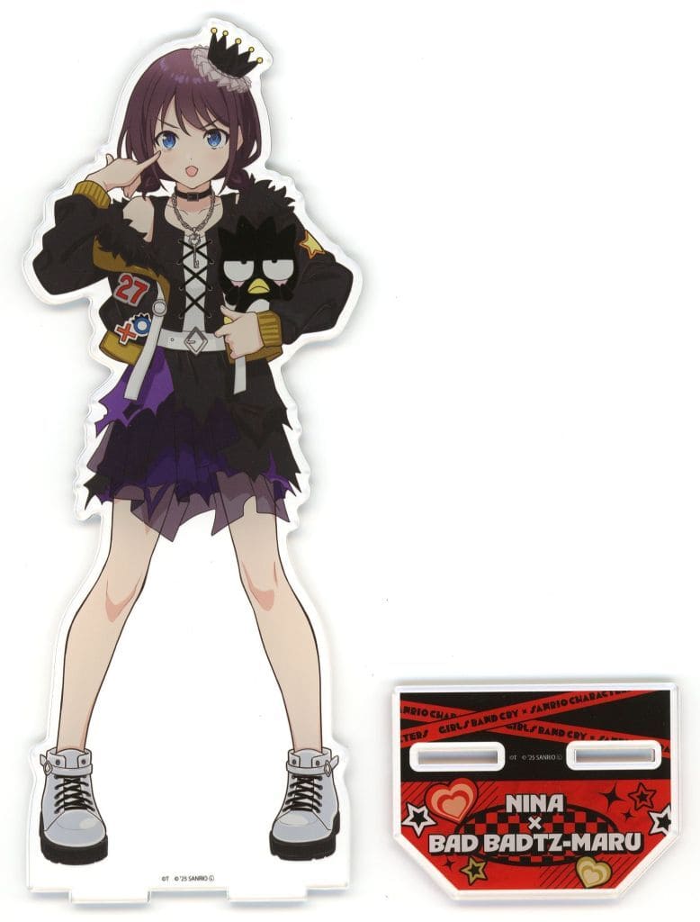 Nina Iseri × Badtz-Maru BIG Acrylic Stand, No. 01