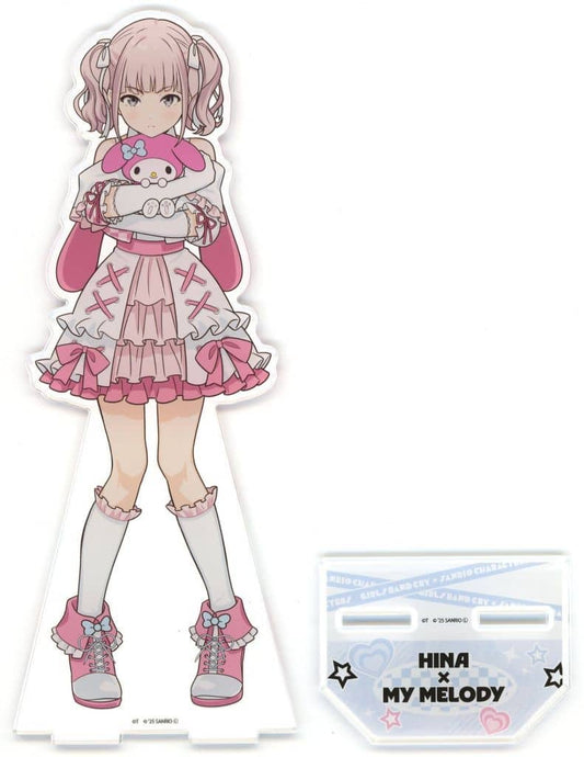 Girls Band Cry Hina × My Melody BIG Acrylic Stand, No. 06