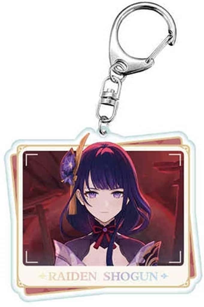 Raiden Shogun Character PV Series Acrylic Strap - Genshin