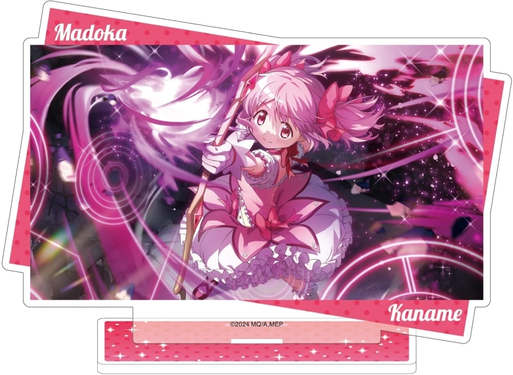 Madoka Kaname Acrylic Stand - Puella Magi Madoka Magica Magia Exedra - Movic - Approx. 14.5 x 10 cm (Pre-owned)