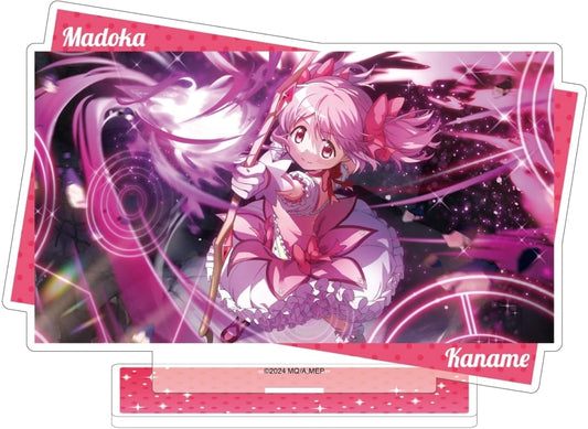 Madoka Kaname Acrylic Stand - Puella Magi Madoka Magica Magia Exedra - Movic - Approx. 14.5 x 10 cm (Pre-owned)