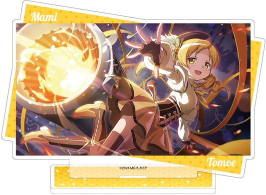 Mami Tomoe Acrylic Stand - Puella Magi Madoka Magica Magia Exedra - Movic - Approx. 14.5 x 10 cm - Pre-owned