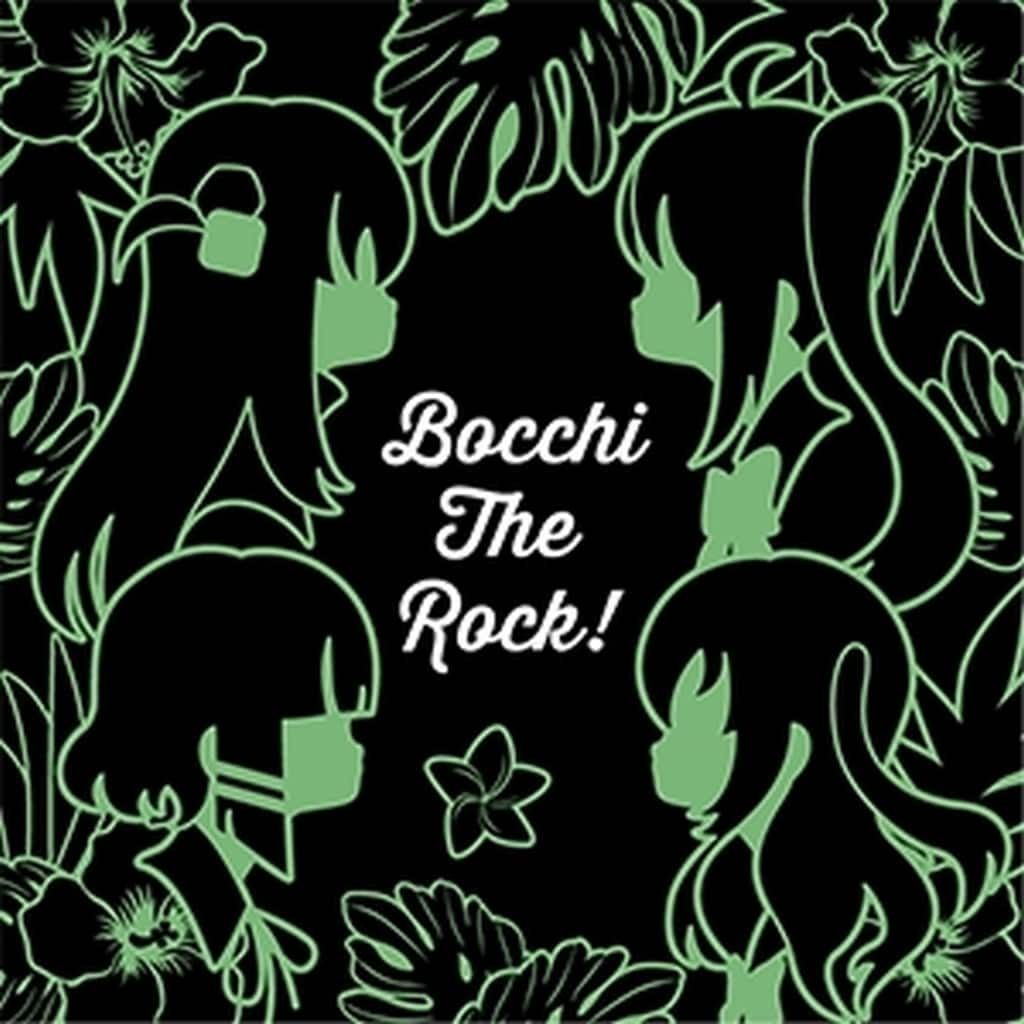 Bocchi the Rock! Group Profile Silhouette Mesh Tote Bag