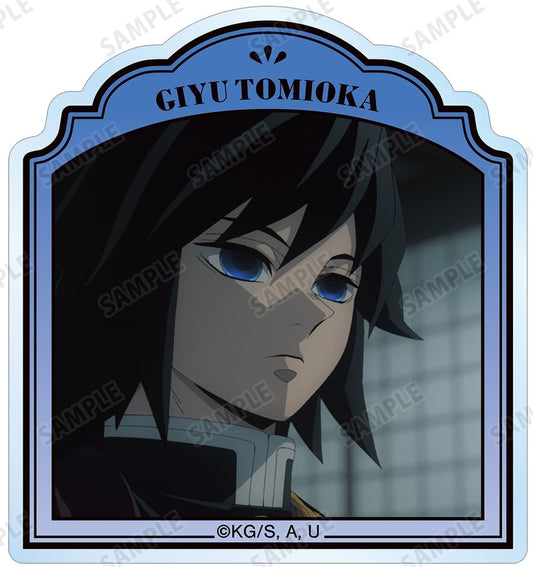 Giyu Tomioka Acrylic Scene Photo Mascot - Demon Slayer: Kimetsu no Yaiba (ARMA BIANCA, Approx. 60 x 55 mm, Pre-owned)