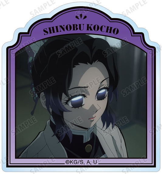 Shinobu Kocho Acrylic Trading Scene Photo Mascot - Demon Slayer: Kimetsu no Yaiba - ARMA BIANCA - Pre-owned - Approx. 60 x 55 mm (8mm thick)